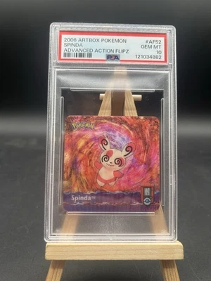 PSA 10 - Spinda Advanced Action Flipz Lenticular 2006 Artbox Pokemon Gem Pop 1 - Image 1 of 3