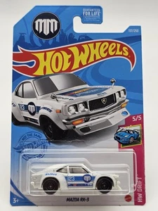 2021 Hot Wheels Super Treasure Hunt - Drift - White Mazda RX-3 STH - Picture 1 of 7