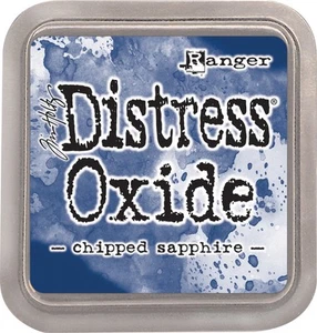 Almohadilla de tinta Tim Holtz Distress Oxides zafiro astillado TDO-55884 - Imagen 1 de 1