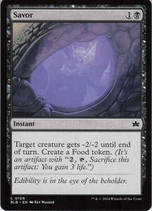 Savor C Bloomburrow 109 NM Foil - Picture 1 of 2