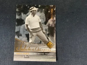 2004 SP Authentic - Salute to Champions #64 Arnold Palmer 1021/1964 - Picture 1 of 3