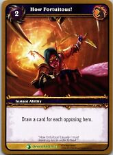 2006 How Fortuitous! 19 Uncommon World of Warcraft WOW TCG CCG