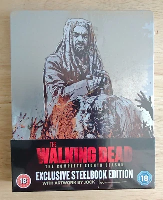 The Walking Dead: The Complete Eighth Season 8 Blu-ray Steelbook SEE DESCRIPTION - Image 1 of 4