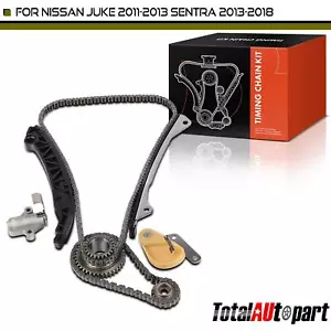 8Pcs New Engine Timing Chain Kit for Nissan Juke 2011-2013 Sentra 2013-2018 1.6L - Picture 1 of 8