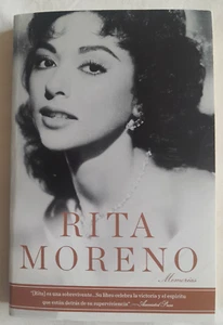 FANTASTIC PAPERBACK EDITION OF RITA MORENO MEMORIAS IN SPANISH - Picture 1 of 4