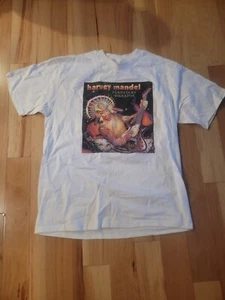 Camiseta De Colección HARVEY MANDEL Guerrero Planetario Música Rock Para Hombres Grande Rara - Imagen 1 de 7