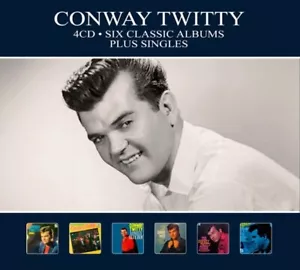 CONWAY TWITTY - SIX CLASSIC ALBUMS+.. 4 CD NEU - Foto 1 di 1