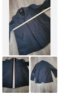 1950s Pendleton Single Breasted Real Wool Pea Coat XL - Picture 1 of 2