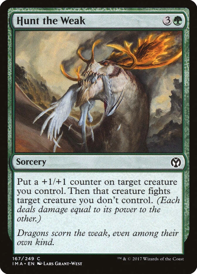 Hunt the Weak [Iconic Masters] Magic MTG - Image 1 of 1
