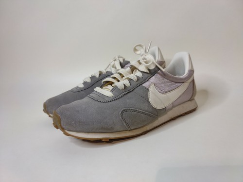 Nike Donna Pre Montreal Racer Run Flat Peltro 6.5 Suola Waffle