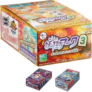 BANDAI Yo-kai Watch Shadow Side Monster Arc Box 3 Types Pack of 10 JAPAN NEW - Picture 1 of 52
