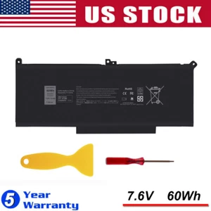 ✅F3YGT Battery For Dell Latitude 12 13 14 E7280 E7480 7480 7490 7380 7390 DM3WC - Picture 1 of 24