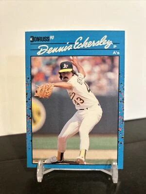 1990 Donruss Best of the AL Dennis Eckersley Oakland Athletics #12 - Image 1 of 2