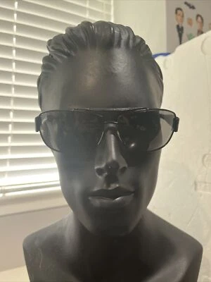 Auténticas gafas de sol Ferrari FR2 negras hechas en Italia vintage años 90 MAL ESTADO Foto 1 de 4