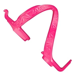 SUPACAZ Fliegenkäfig Poly 100% Polycarbonat Fahrrad Trinkflaschenhalter - Neon Pink - Bild 1 von 1