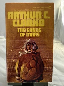 The Sands of Mars Arthur C. Clarke 1974 Paperback Signet - Picture 1 of 3