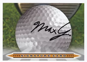 MAX GREYSERMAN SIGNIERTE AUTO'D SIGNATURKARTE PGA TOUR GOLF DUKE UNIVERSITY - Bild 1 von 3