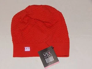 VICTORIA'S SECRET VSX red knit seamless cap one size - Picture 1 of 2