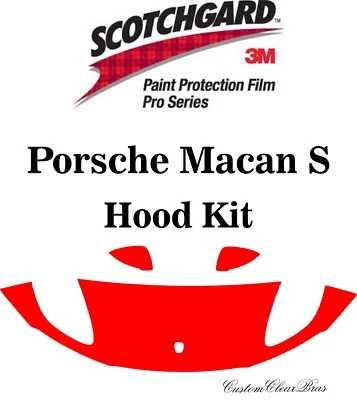 Protección de pintura 3M Scotchgard Pro Series 2015 2016 2017 2018 Porsche Macan S Foto 1 de 3