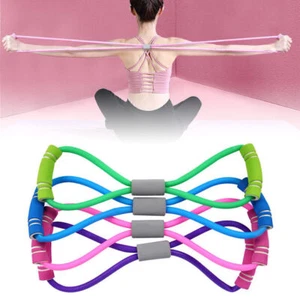 Banda Elástica Cuerda Látex Goma Brazo Resistencia Fitness Ejercicio Pilates Yoga Gimnasio - Imagen 1 de 22