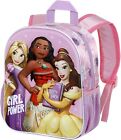 Disney Princess Power-Small 3D Backpack, Lilac, 11 x 26 x 31 cm, Capacity 8.5 L