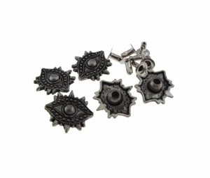 15*18mm Metal Leather Crafts Rivet decor no4 - Pack of 5 - Picture 1 of 1