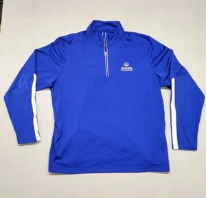 Under Armour Quarter 1/4 Zip Pullover Loose Blue XXL 2XL AllState Insurance - Picture 1 of 14