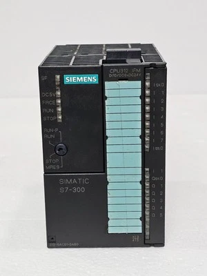 SIEMENS SIMATIC S7-300, CPU312 IFM 6ES7 312-5AC01-0AB0 (NON TESTÉ) *EN L'ÉTAT* - Photo 1/4
