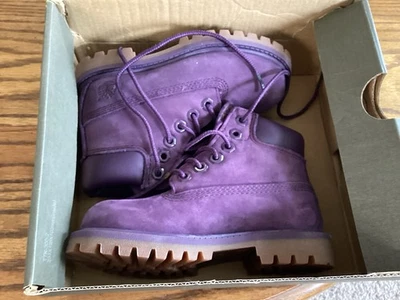 Timberland Kids  Premium Boots Purple  Toddler’s Size 9 US - Image 1 of 4