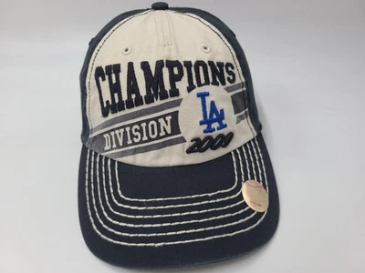 Los Angeles Dodgers 2009 Division Champions 47 Brand Twins Strapback Hat Cap MLB - Image 1 of 4