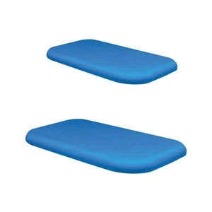 Cubierta de piscina rectangular, cubierta de piscina para piscina inflable, rectangular - Imagen 1 de 15