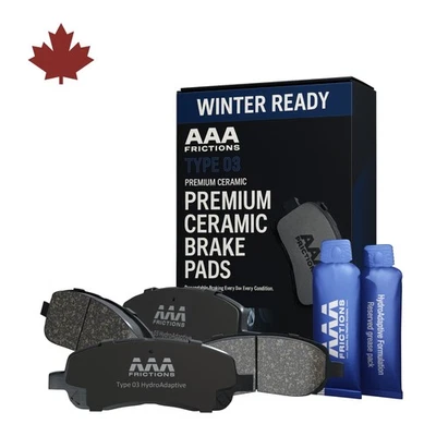 Rear Winter Ready Brake Pads for 2002-2006 Chevrolet Silverado 1500 Tahoe A4ED - Image 1 of 4