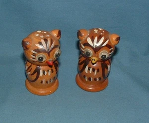 OCCHIALE VINTAGE OCCHIELLI UCCELLINI SALE E PEPE SHAKER - GIAPPONE - USATO - Foto 1 di 3