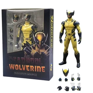 Deadpool e Wolverine Action Figure Wolverine X-Men Hero New Marvel Idea Regalo - Foto 1 di 21