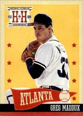 2013 Panini Hometown Heroes #134 Greg Maddux Atlanta Braves - Image 1 of 2