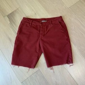 James Perse Los Angeles Cord Cutoff Shorts 9” Inseam Women’s 27” Waist *Stain - Picture 1 of 7