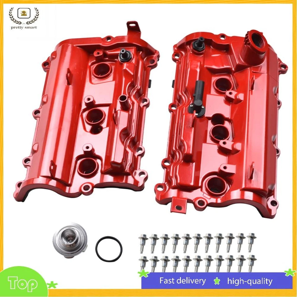 Upgrade Aluminum Valve Cover Set for Infiniti M37 11-13 Infiniti QX70 QX50 14-17 - Image 1 of 4