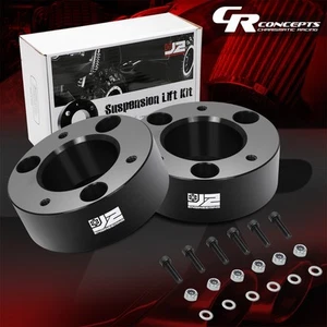 3" Pair of Black Front Leveling Lift Kit Strut Spacers for 2004-2024 Ford F-150 - Bild 1 von 5
