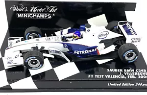 Sauber BMW C24B #17 F1 Test Valencia 2006 Villeneuve Minichamps 400060903 1:43 - Picture 1 of 6