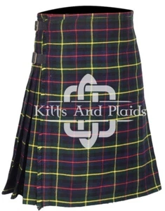 Farquharson Tartan Scottish 8 Yard Kilt - Traditional Highlander Kilt for Men - Picture 1 of 1
