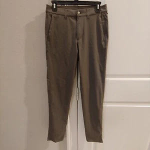 Lululemon Mens Pants ABC Slim Fit Fit Size 28 Green - Picture 1 of 4