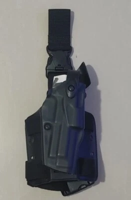 Safariland Beretta M9A4 Level 3 6305 ALS SLS Tactical Holster Drop Leg Black RH - Image 1 of 3