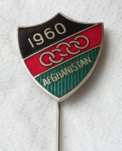 1960 ROME Olympics AFGHANISTAN pin BADGE Olympic Games AFHAN NOC Roma - Picture 1 of 2