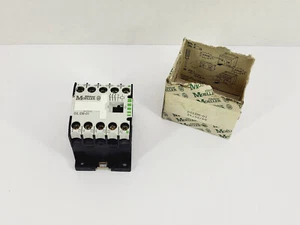 Eaton Moeller DILEM-01 Power Contactor 3-Pole, 9A, NC (24V 50/60Hz Coil) - Picture 1 of 11