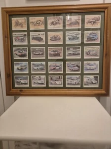 Framed Vauxhall Motorcars 90th Anniversary Set of 25 Collectors Cards "New" - Picture 1 of 9