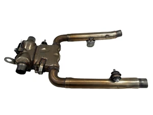 Triumph Thruxton 2022 fabricante de equipos originales escape sección central tubo colector!! - Imagen 1 de 11