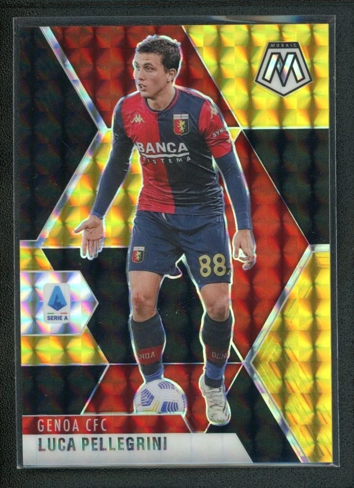2020-21 LUCA PELLEGRINI 3/8 PANINI MOSAIC SERIE A RED GOLD - Image 1 of 2