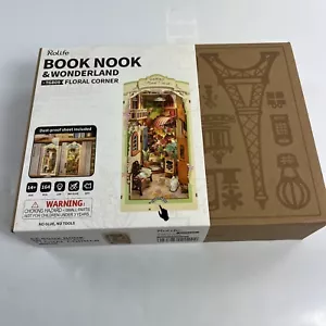 Rolife Floral Corner DIY Book Nook Shelf Insert Kit - Picture 1 of 8