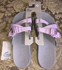 Chaco Chillos Solid Mauve Violet Slide Ultra Light Sporty Sandal  Women Sz 10