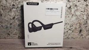 IUHAND Auriculares de Conducción Ósea, IPX6 Auriculares Deportivos Bluetooth Oreja Abierta - Imagen 1 de 2